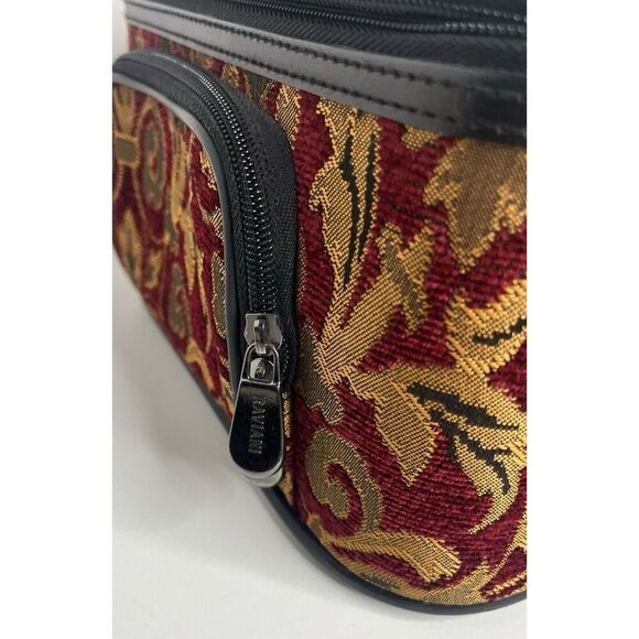 Raviani Red And Gold Tapestry Cosmetic‎ Bag - Picture 9 of 13
